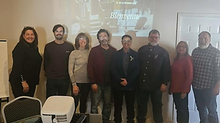 Le conseil réuni dans un 