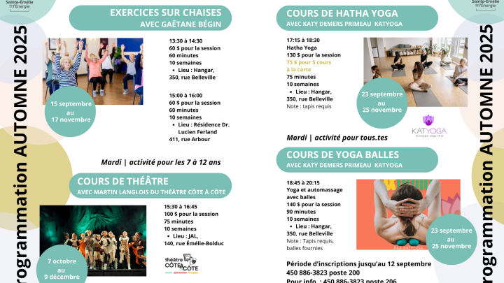 Programmation AUTOMNE 2025