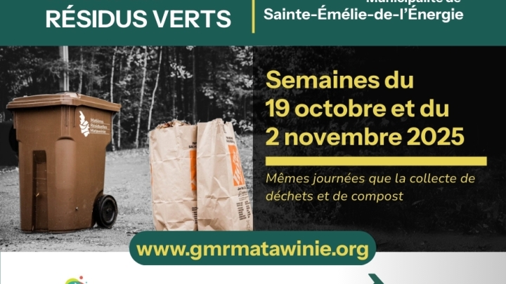 Collecte des résidus verts