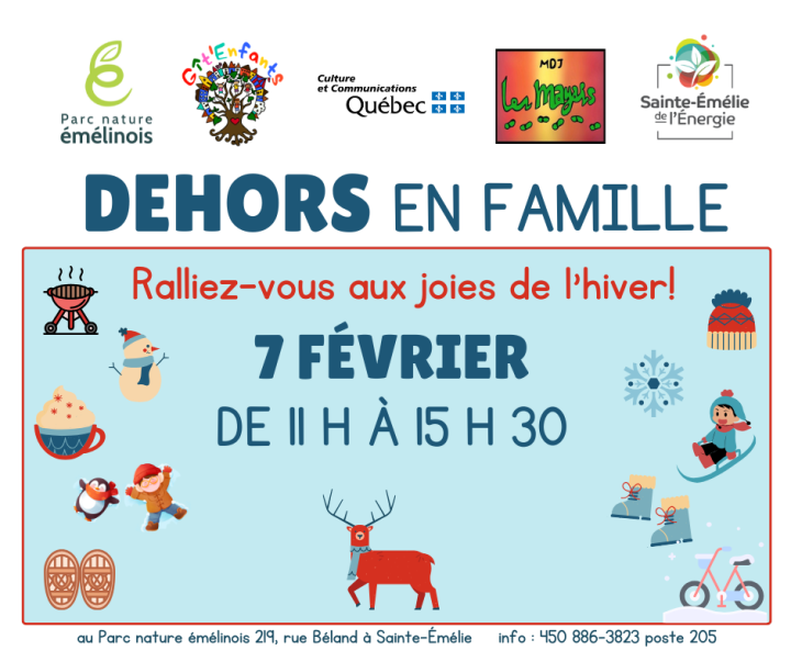 Dehors en famille!