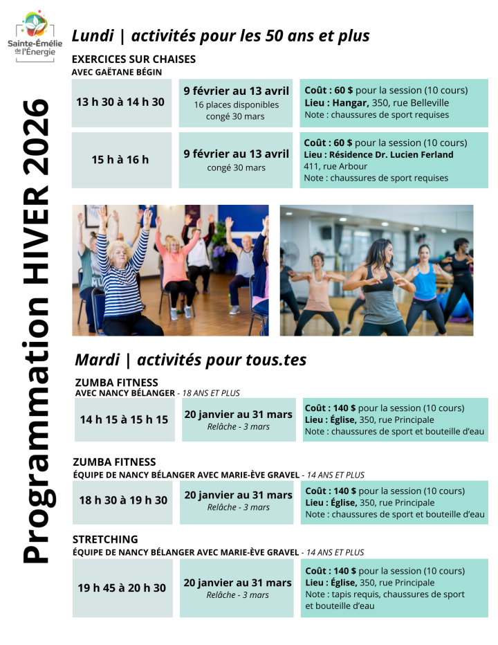 PROGRAMMATION HIVER 2026