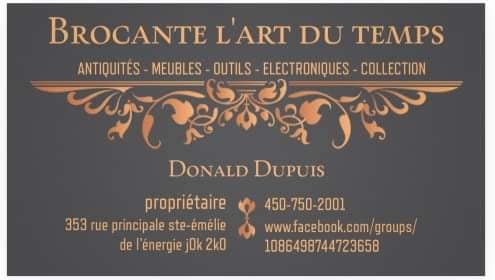 Brocante l'art du temps - logo